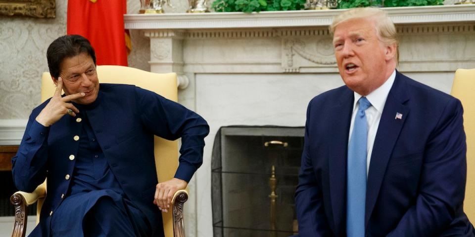 imran khan pakistan trump