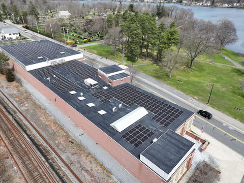 Ameresco Announces the Installation of Energy-Efficient Solar Arrays in Partnership with Wakefield Municipal Gas & Light (Photo: Business Wire)