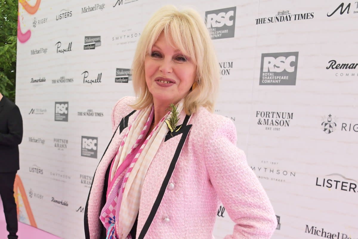 Joanna lumley thinks young people are no longer willing to put in the hard graft  (Dave Benett)