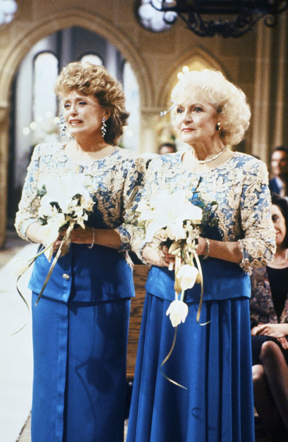 Betty White and Rue McClanahan played games between takes