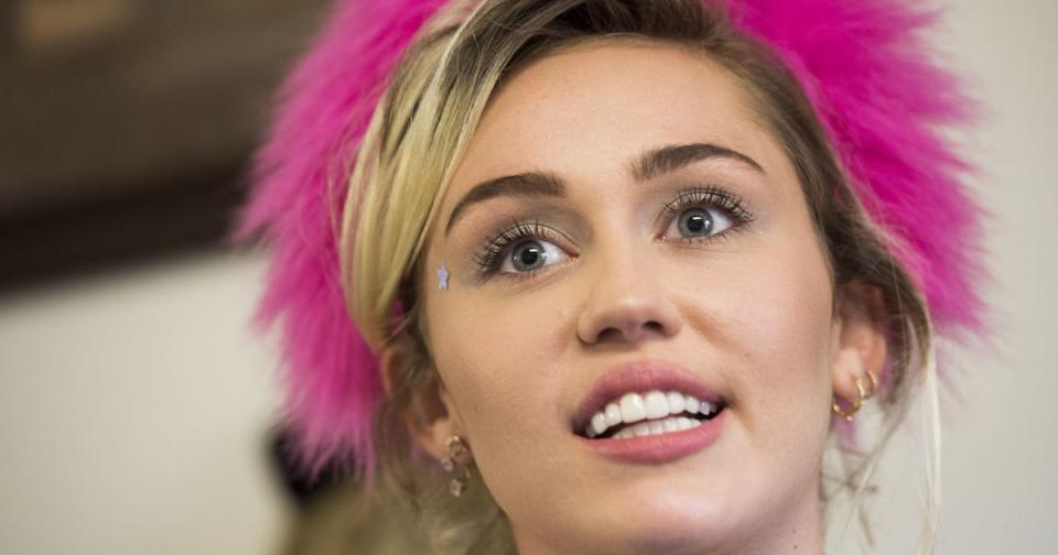 Miley Cyrus has reportedly become the latest famous face to be targeted by hackers (Copyright: Molly Riley/AP/REX/Shutterstock)