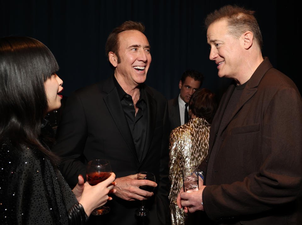 Riko Shibata, Nicolas Cage and Brendan Fraser