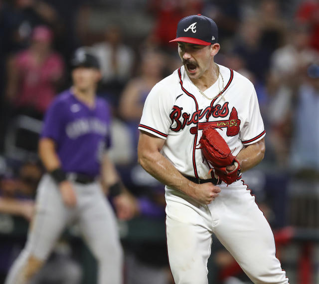 2022 Spencer Strider Mustache Rookie Year Atlanta Braves Unopened