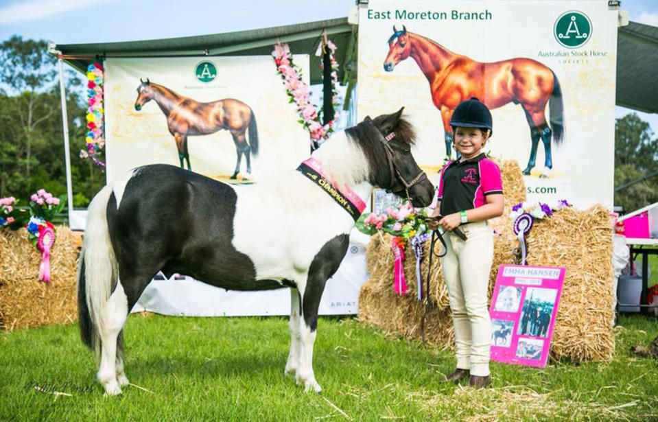 An experienced horserider, Abbie Sweeper has been participating in pony events for years. Source: GoFundme