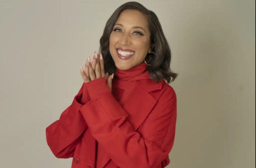 Robin Thede poses for a portrait to promote her HBO series, “A Black Lady Sketch Show.”