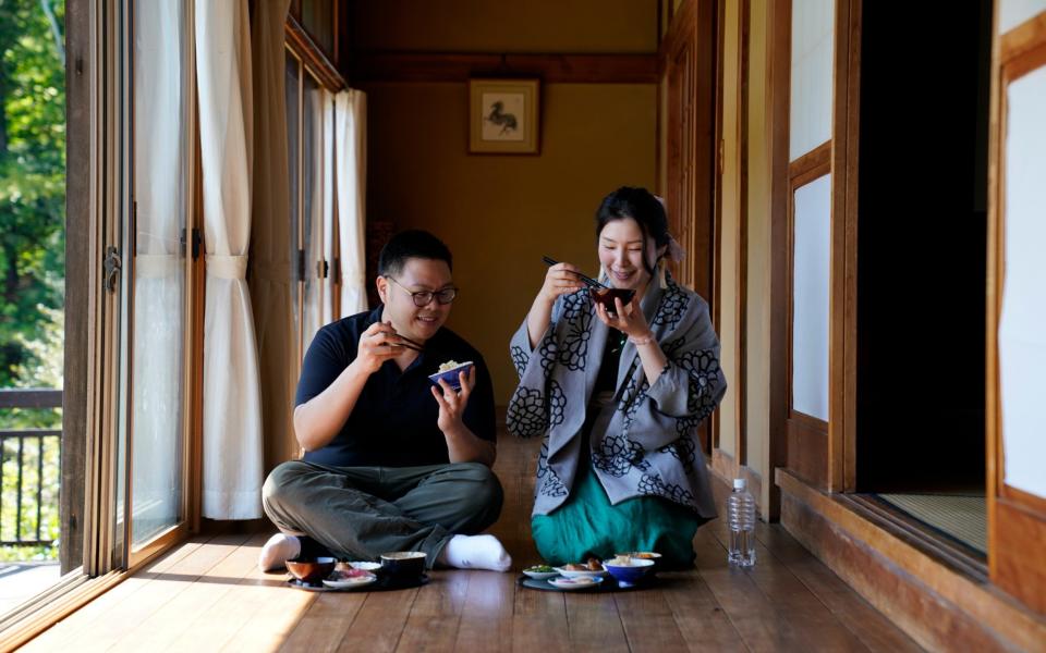 Japanese food bloggers Mr and Mrs Eats