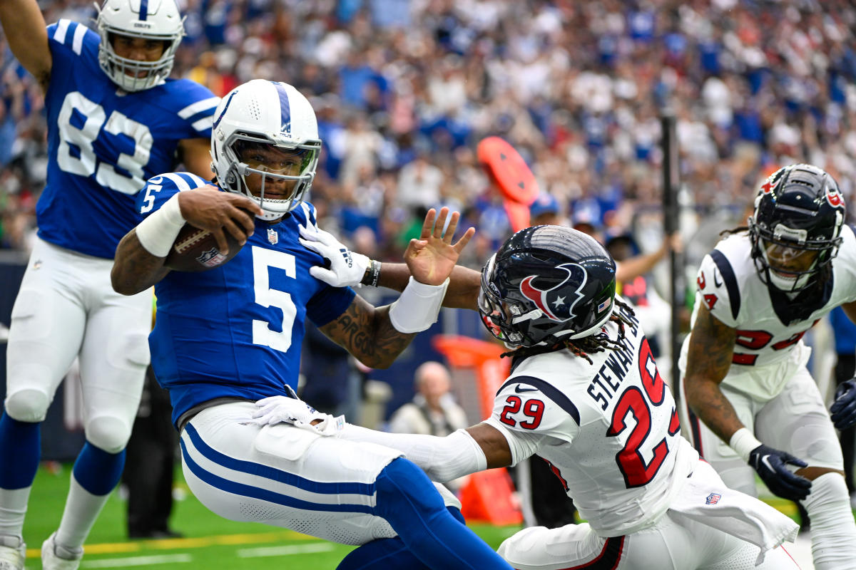 Colts QB Anthony Richardson ruled out with a concussion