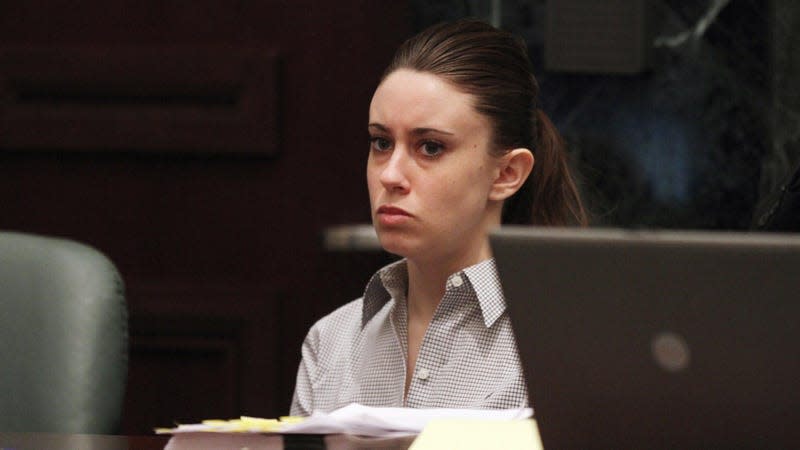 Casey Anthony during her infamous 2011 trial