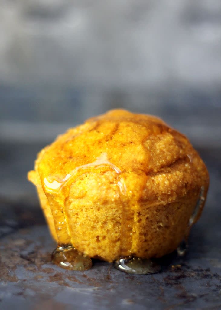 Pumpkin Cornbread Muffins