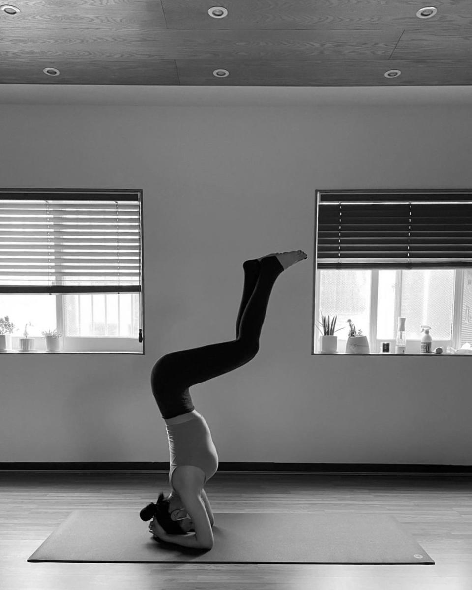 《Sweet Home 2》高旻示練瑜伽&芭蕾鍛鍊體力與身材：「先在心裡打造堅強的核心，適當讓自己休息再繼續練習！」
