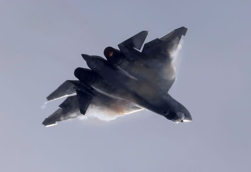 FILE PHOTO: The MAKS 2021 air show in Zhukovsky, outside Moscow