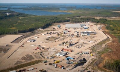 McIlvenna Bay Mine Site looking N (CNW Group/Foran Mining Corporation)