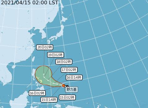 快新聞／「最新路徑」這裡一次看！輕颱「舒力基」持續增強中