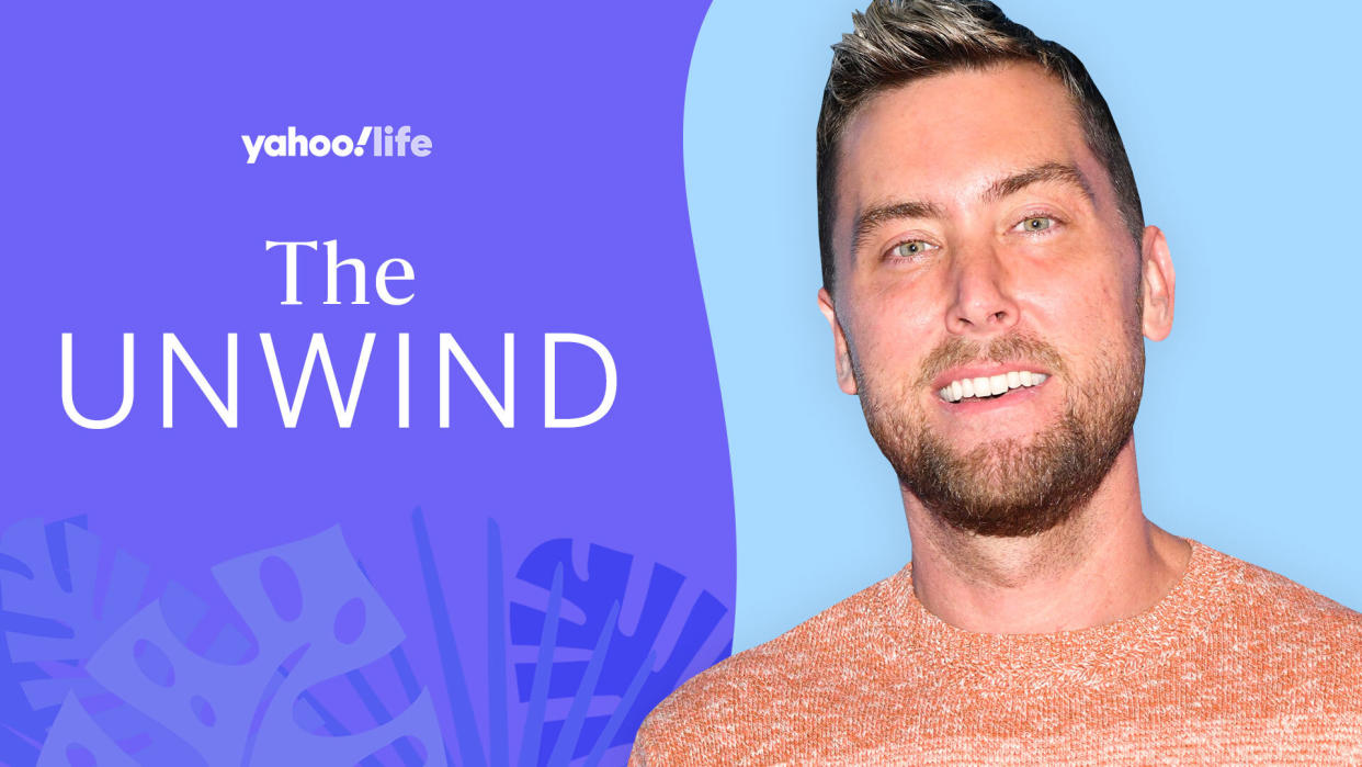 Lance Bass on mental health, fatherhood and more. (Photo: Getty; designed by Quinn Lemmers)