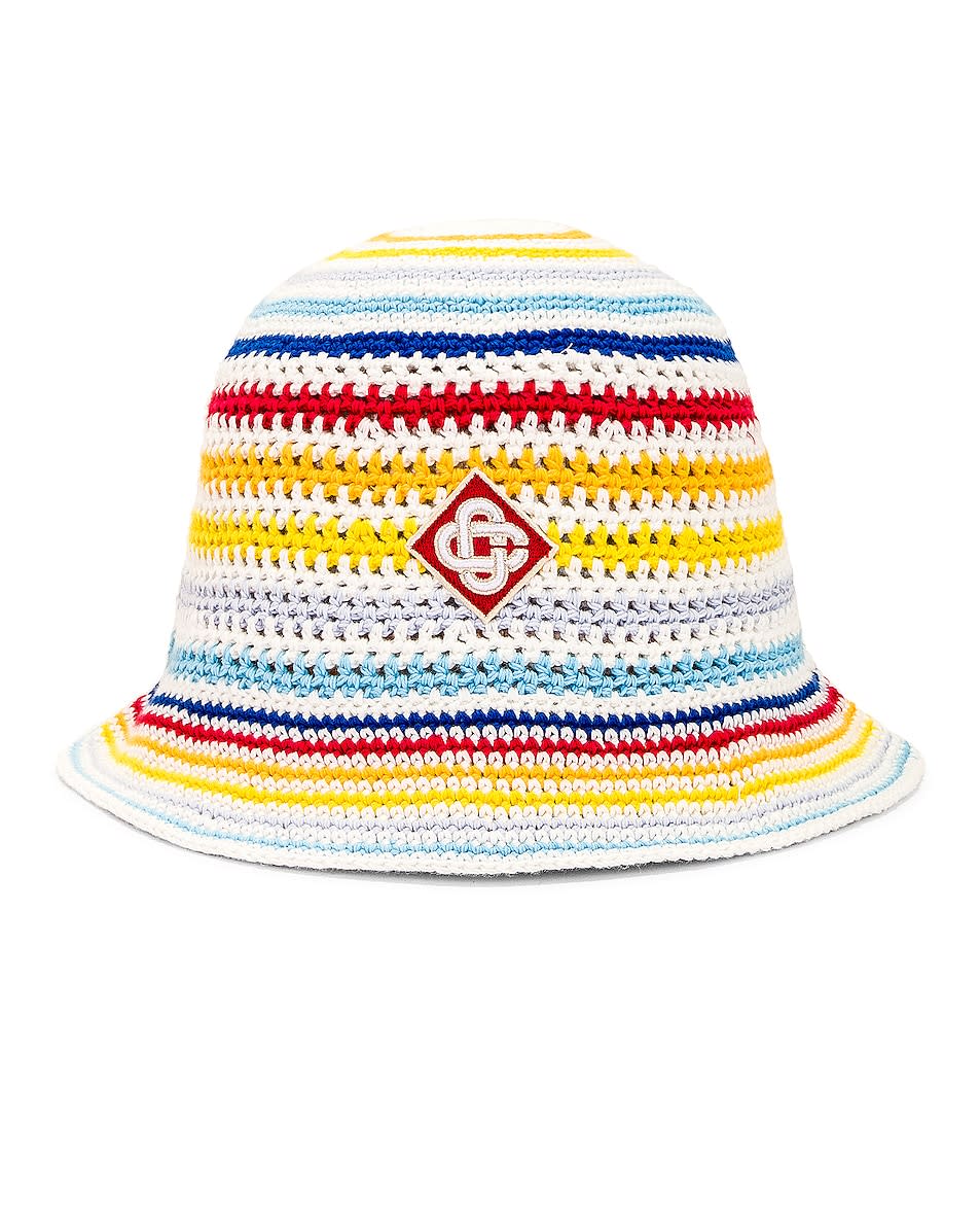 <p><a href="https://go.redirectingat.com?id=74968X1596630&url=https%3A%2F%2Fwww.fwrd.com%2Fproduct-casablanca-crochet-hat-in-multicolor%2FCBLN-WA21%2F&sref=https%3A%2F%2Fwww.harpersbazaar.com%2Ffashion%2Ftrends%2Fg43819732%2Fbest-trendy-hats%2F" rel="nofollow noopener" target="_blank" data-ylk="slk:Shop Now;elm:context_link;itc:0;sec:content-canvas" class="link rapid-noclick-resp">Shop Now</a></p><p>Crochet Hat</p><p>$275.00</p><p>fwrd.com</p>