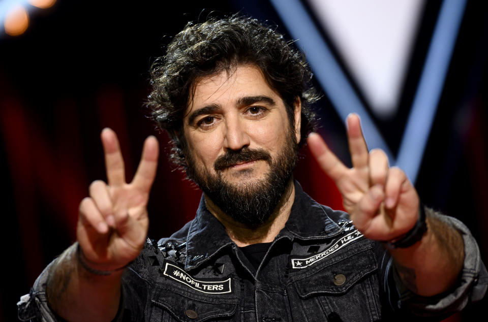 MADRID, SPAIN - JANUARY 29: Spanish singer Antonio Orozco attends 'La Voz' Photocall In Madrid on January 29, 2020 in Madrid, Spain. (Photo by Samuel de Roman/Getty Images)