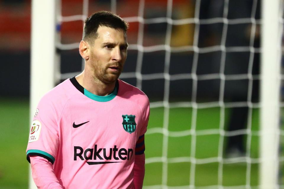 Messi is still the main man for BarcaREUTERS