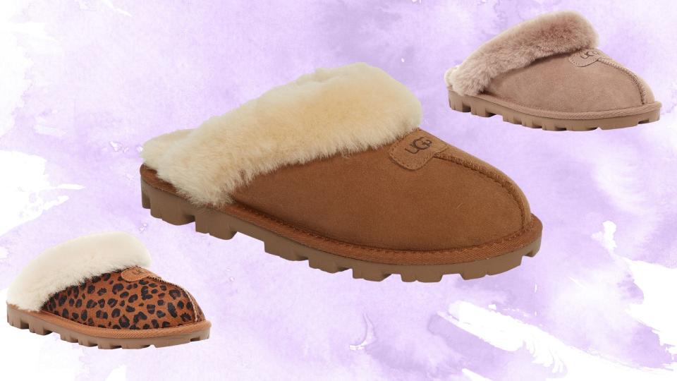 Ugg's Genuine Shearling Slippers from Nordstrom. 