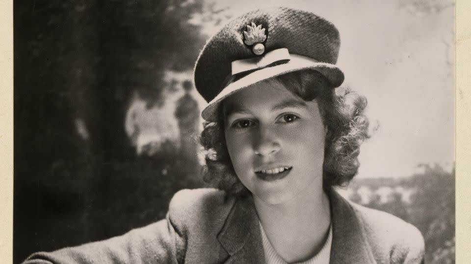 A wartime picture of the then Princess Elizabeth in 1942 forms part of the new exhibition. - Cecil Beaton/Royal Collection Trust