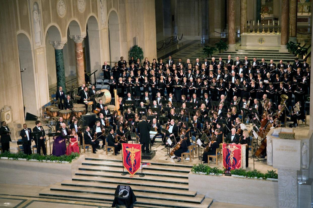 Medical Music Group performing at the National Shrine