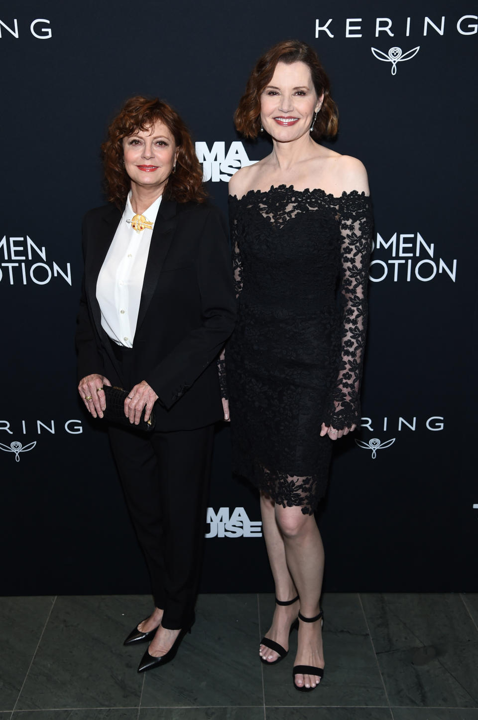 Susan Sarandon and Geena Davis