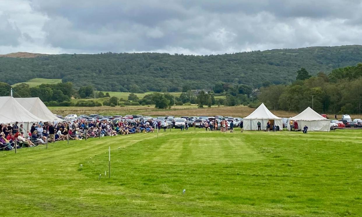 <span>The 2024 Rusland Valley Horticultural Show.</span><span>Photograph: Jean Woodhouse</span>