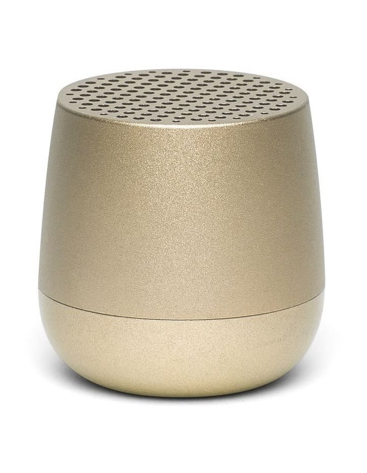 Lexon Mino Soft Gold Bluetooth Speaker,