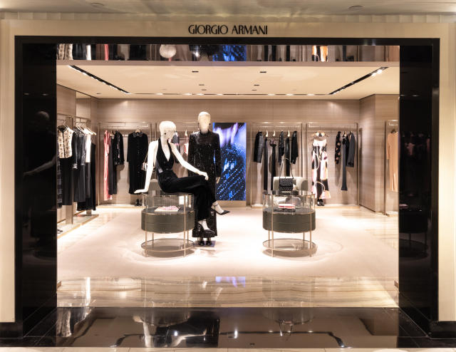 Giorgio Armani Celebrates Women's Boutique Reopening at Bergdorf Goodman