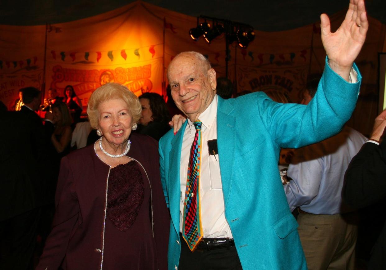 Wini and Bob Galkin at a fundraiser for the American Heart Association in 2008.