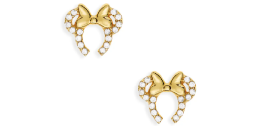 These earrings have a subtle Minnie flair. (Photo: Nordstrom)