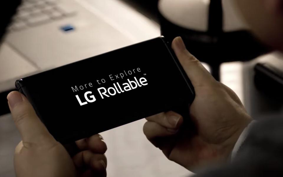 LG's rolling phone - CES/ LG