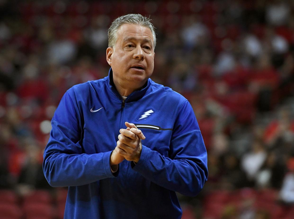 Air Force men’s basketball coach Dave Pilipovich (Photo by Ethan Miller/Getty Images)