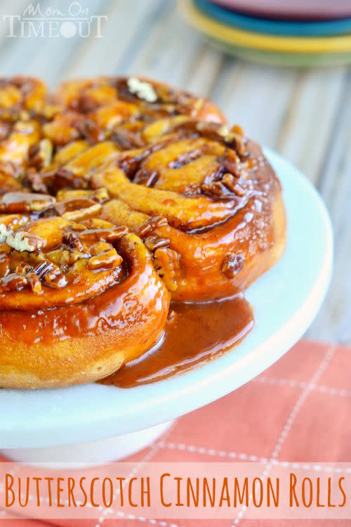 Butterscotch Cinnamon Rolls