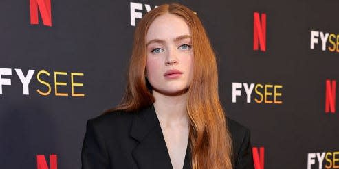 sadie sink bra pinstripe suit