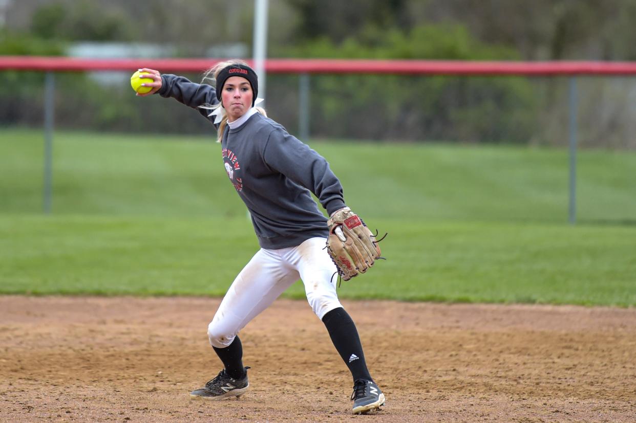 Crestview senior Sophie Durbin is closing in on the single-season stolen bases record while already owning the career record.