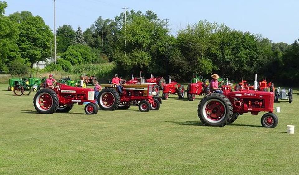 Center Adams Antique Power and Equipment Club is providing antique tractors for Saturday's event.