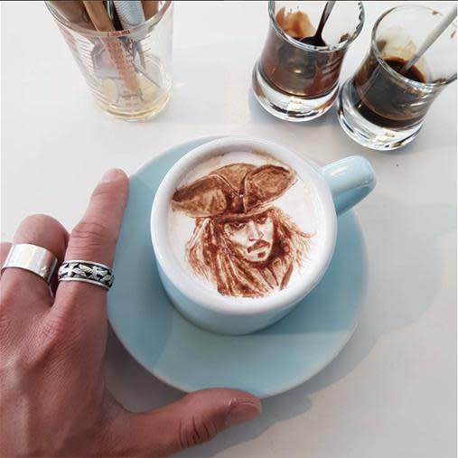 These coffee foam works of art are incredible