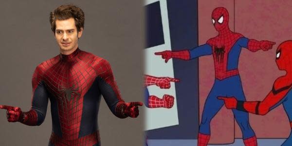 Tobey Maguire, Andrew Garfield y Tom Holland recrean el legendario meme para el lanzamiento de Spider-Man: No Way Home en formato casero