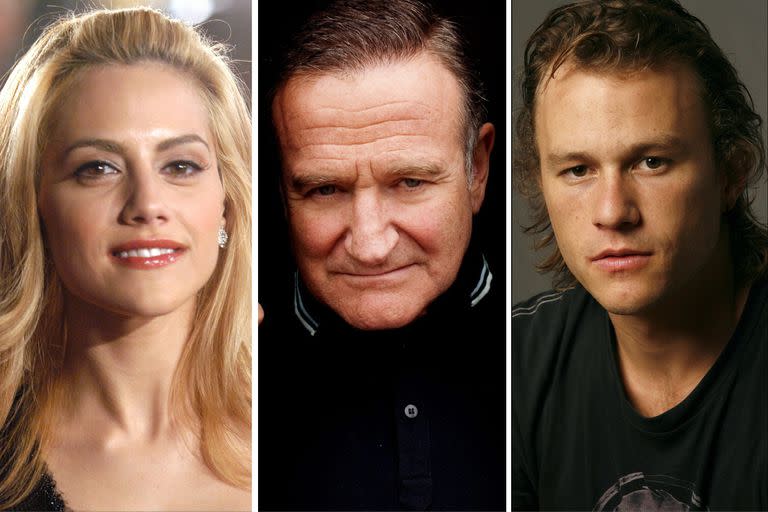 Brittany Murphy, Robin Williams y Heath Ledger, tres muertes que generaron gran impacto