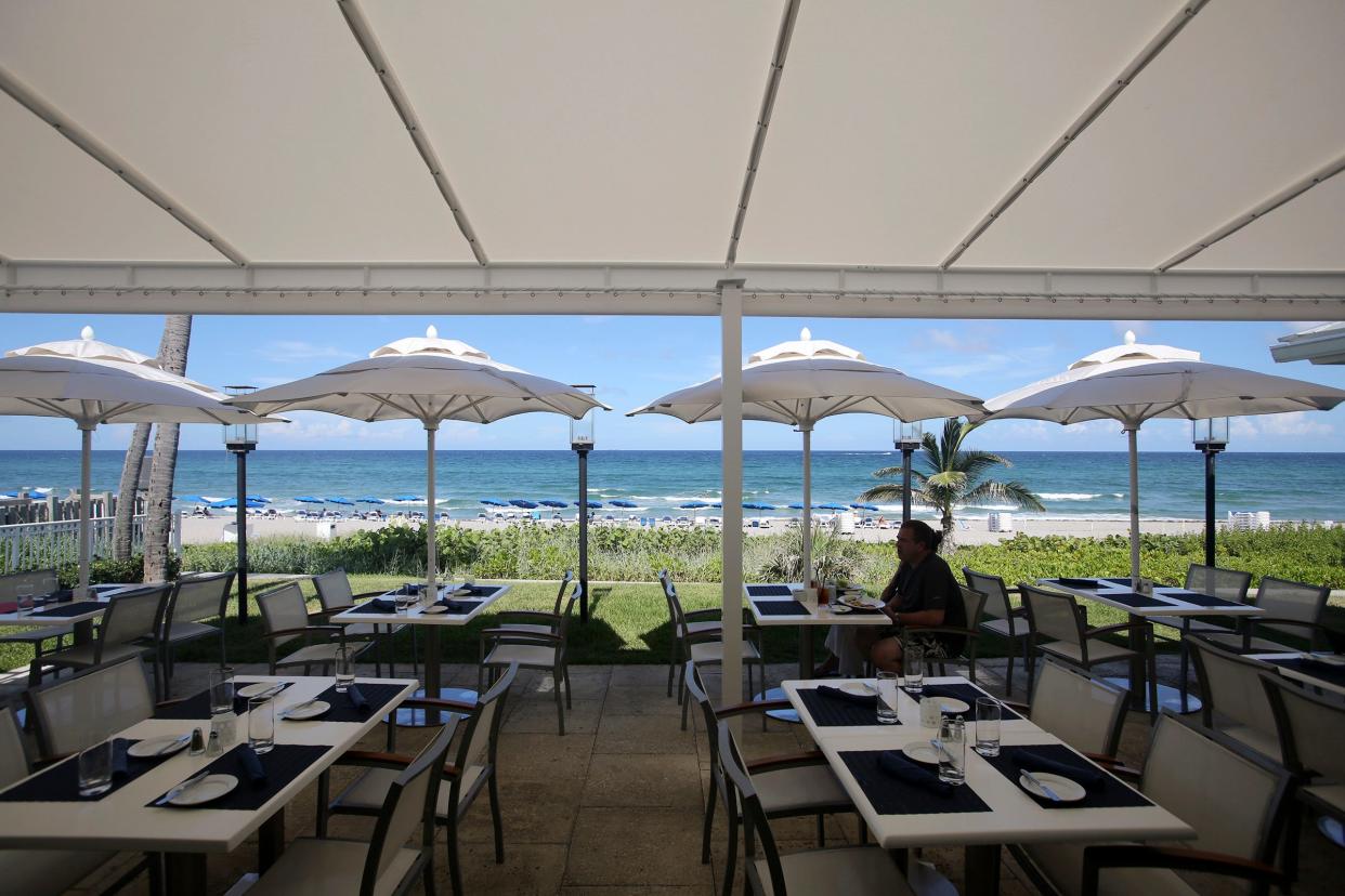 Fresh seafood and great views await at Latitudes at Delray Sands Resort in Highland Beach.
