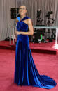 Best: Our very own Robin Roberts looked stunning in a cobalt blue velvet gown by Marc Bouwer.