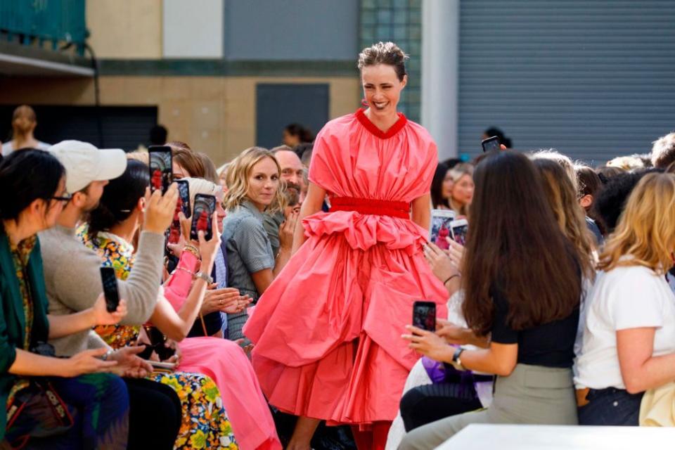 <p>How many times have you scrolled through images of runway shots on your phone and sighed, knowing you’ll never be able to pull off a high-neck, semi-sheer, slinky slip dress suiting the likes of <a href="https://www.elle.com/uk/fashion/what-to-wear/articles/g26824/gigi-hadids-style-file/" rel="nofollow noopener" target="_blank" data-ylk="slk:Gigi Hadid;elm:context_link;itc:0;sec:content-canvas" class="link ">Gigi Hadid</a> and <a href="https://www.elle.com/uk/fashion/celebrity-style/articles/g2543/kendall-jenner/" rel="nofollow noopener" target="_blank" data-ylk="slk:Kendall Jenner;elm:context_link;itc:0;sec:content-canvas" class="link ">Kendall Jenner</a>?</p><p>When you’re blessed – yes, blessed – with ample breasts, it’s important to embrace your silhouette and dress in styles that both suit and complement your size so that you feel chic and supported from office to dance floor.</p><p>Fortunately, fashion month SS20 has provided a myriad of catwalk designs to suit all shapes, whether its oversized prints at Marc Jacobs or belted knitwear at Pejina Pyo.</p><p>Here are our favourite looks to suit busty women from NYFW to LFW this season:</p>