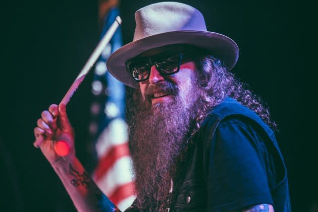 Brit Turner, the drummer for Blackberry Smoke, died earlier this month at 57. The band says they'll carry on. - Credit: Andy Sapp*