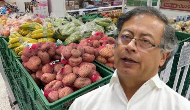 El presidente de Colombia, Gustavo Petro, ha destacado la leve reducci&#xf3;n de los precios de los alimentos en Colombia