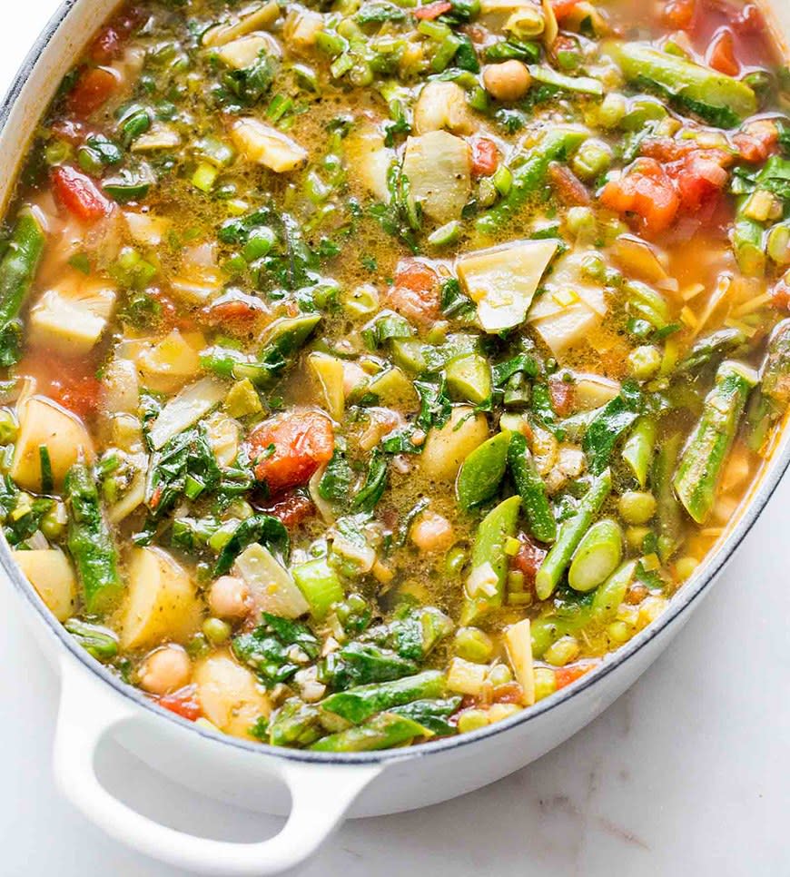 Spring Minestrone Soup from Simply Recipes