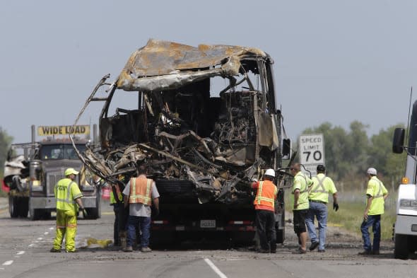 California Bus Crash