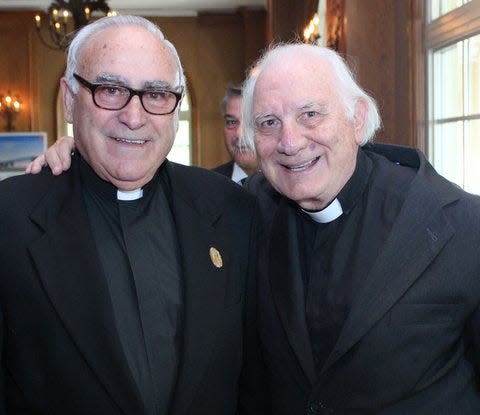 Father Celestino Gutiérrez arrived at St. Martha’s Parish in 1985, joining Father Fausto Stampiglia, who retired in 2022. "When Father Fausto is by my side I am always happy and pure."