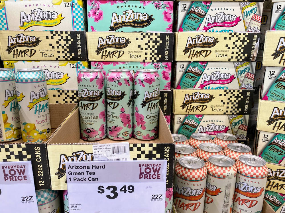 Arizona Hard Iced Tea Cans