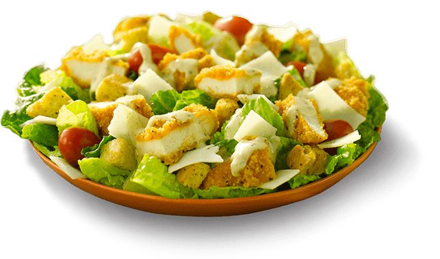 Wendy’s Spicy Chicken Caesar Salad