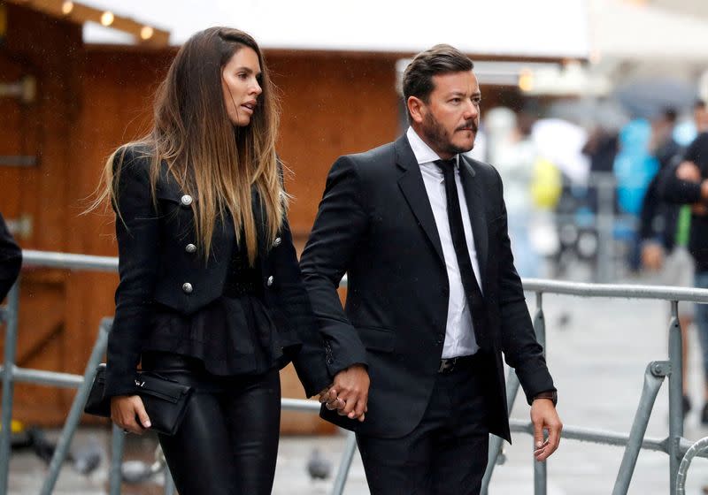 FILE PHOTO: Rene Benko arrives to attend Niki Lauda's funeral ceremony